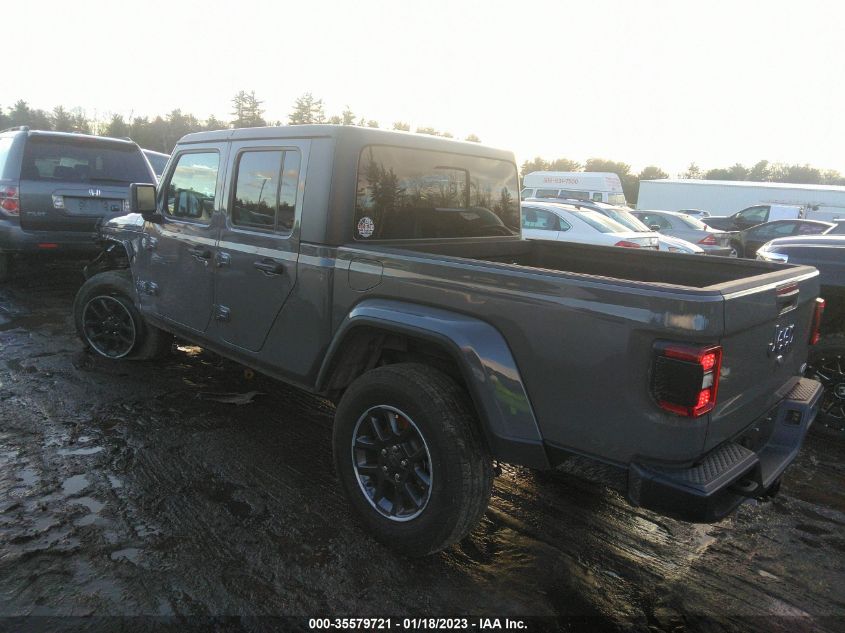 2022 JEEP GLADIATOR OVERLAND VIN: 1C6HJTFG9NL104778