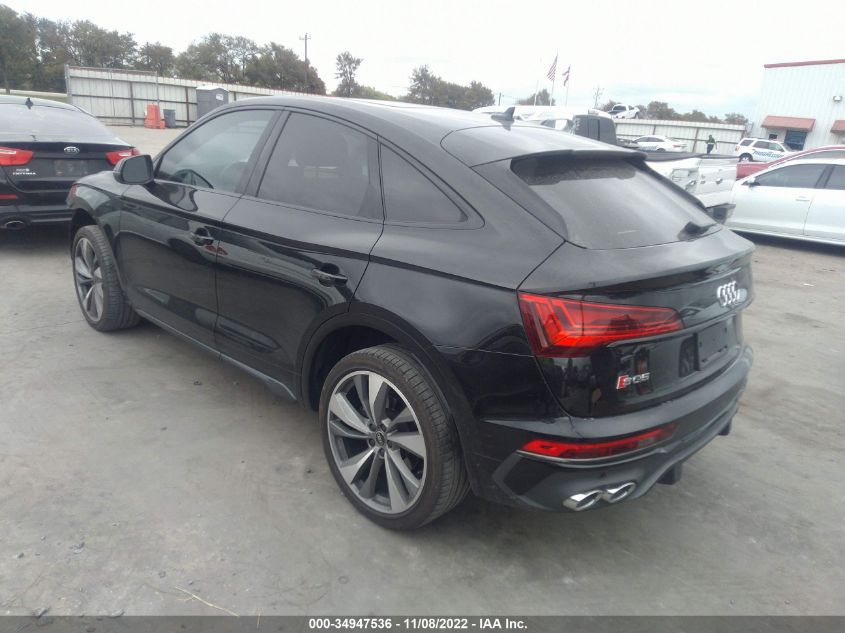 2021 AUDI SQ5 SPORTBACK PREMIUM PLUS VIN: WA124AFY0M2108185