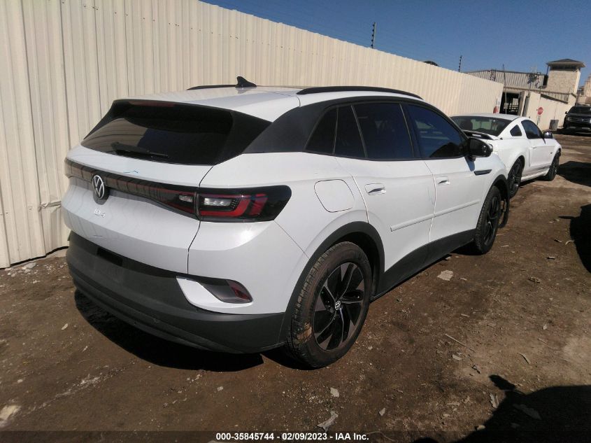 2022 VOLKSWAGEN ID.4 PRO S VIN: WVGTMPE20NP062349