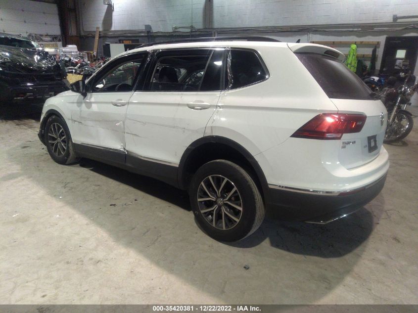 2020 VOLKSWAGEN TIGUAN SE/SEL/SE R-LINE BLACK VIN: 3VV2B7AX6LM151869