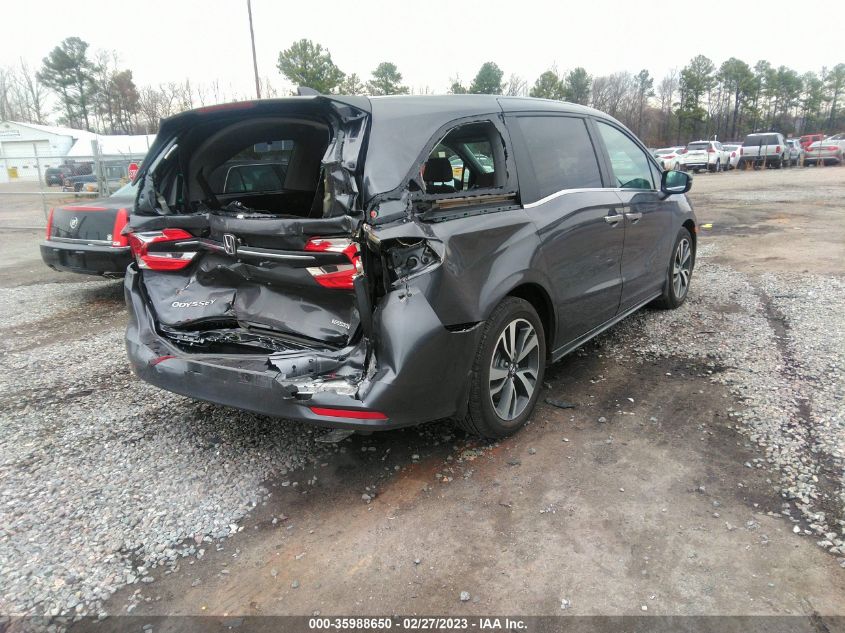 2023 HONDA ODYSSEY TOURING VIN: 5FNRL6H83PB033856