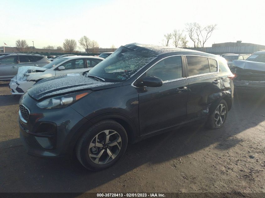 2022 KIA SPORTAGE LX VIN: KNDPM3AC3N7984370
