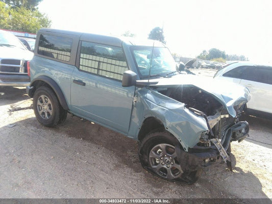 2022 FORD BRONCO BASE/BIG BEND VIN: 1FMDE5AH4NLB32040