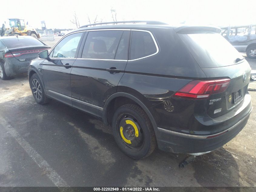 2021 VOLKSWAGEN TIGUAN SE/SE R-LINE BLACK/SEL VIN: 3VV2B7AX6MM071716