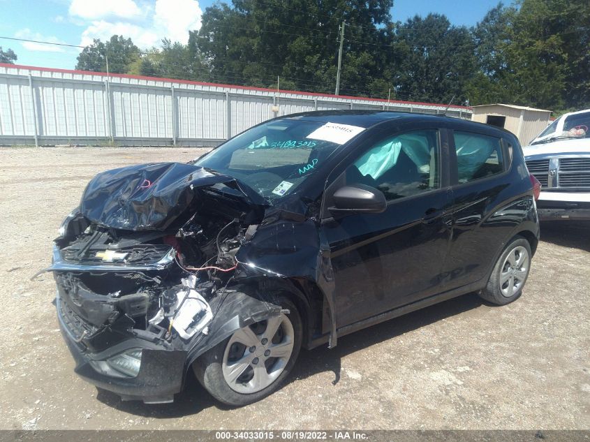 2021 CHEVROLET SPARK LS VIN: KL8CB6SA9MC739882