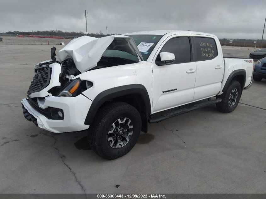 2022 TOYOTA TACOMA 4WD SR/SR5/TRD SPORT VIN: 3TMCZ5AN3NM523124