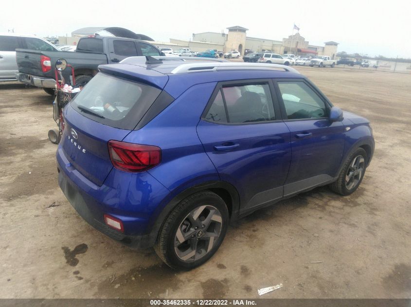 2022 HYUNDAI VENUE LIMITED VIN: KMHRC8A30NU157352