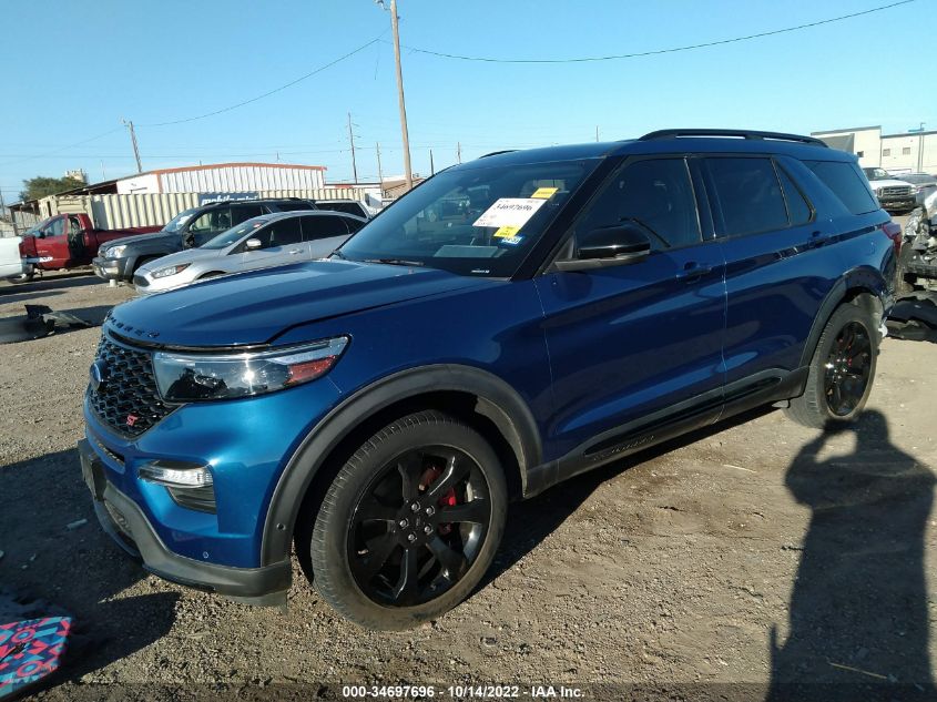 2020 FORD EXPLORER ST VIN: 1FM5K8GC8LGA27372