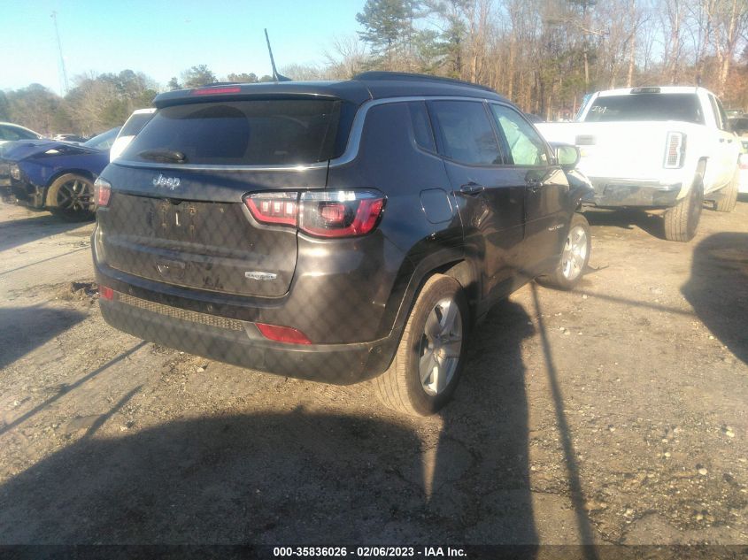 2022 JEEP COMPASS LATITUDE VIN: 3C4NJCBB0NT106557