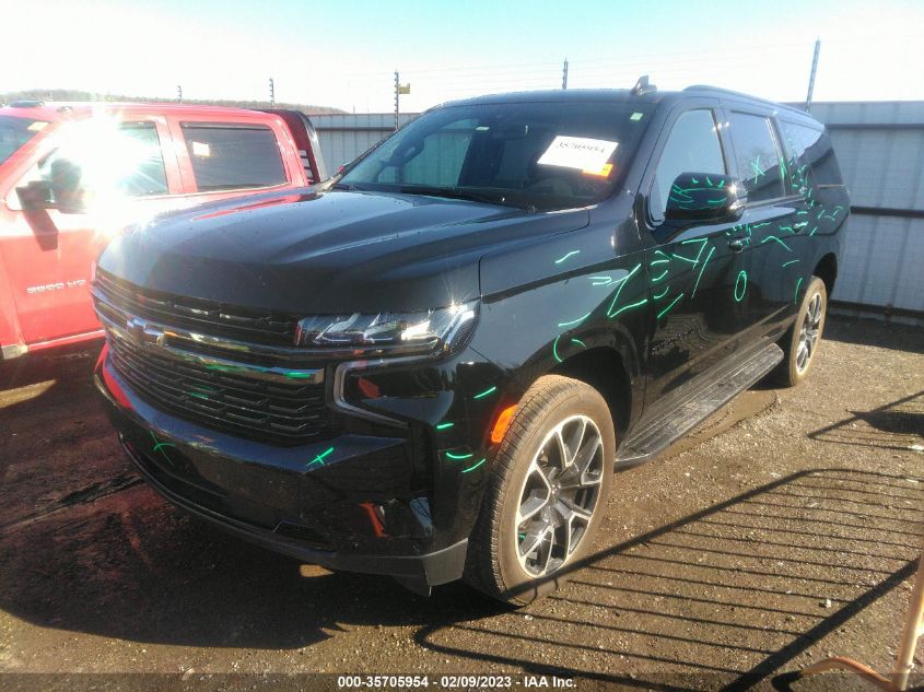 2022 CHEVROLET SUBURBAN RST VIN: 1GNSKEKT5NR244874