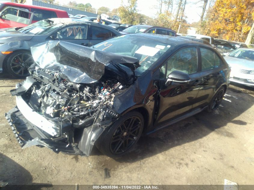 2022 TOYOTA COROLLA SE/SE NIGHTSHADE/APEX SE VIN: 5YFS4MCE8NP119245