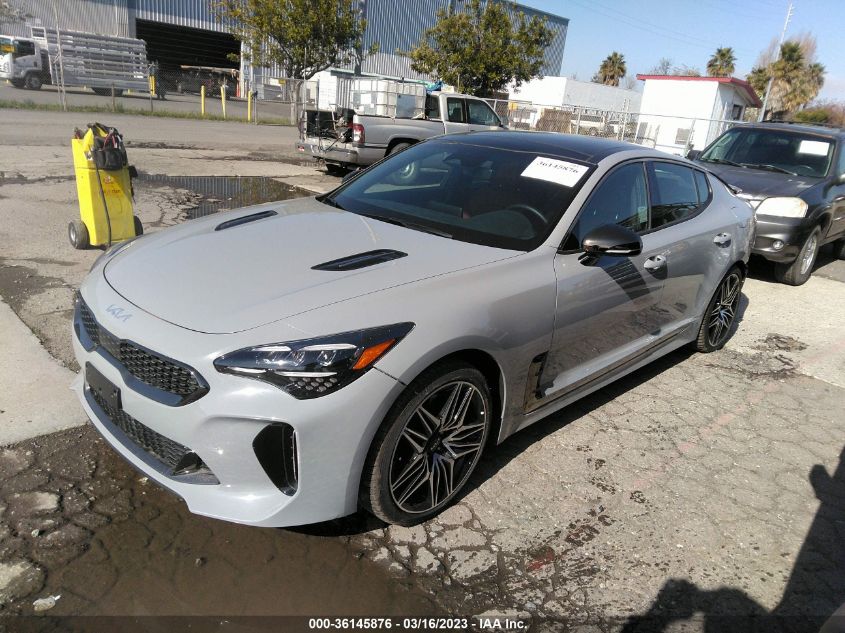 2022 KIA STINGER GT1 VIN: KNAE45LC7N6119923