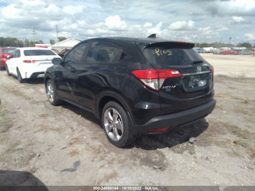 2022 HONDA HR-V LX VIN: 3CZRU5H39NM713579