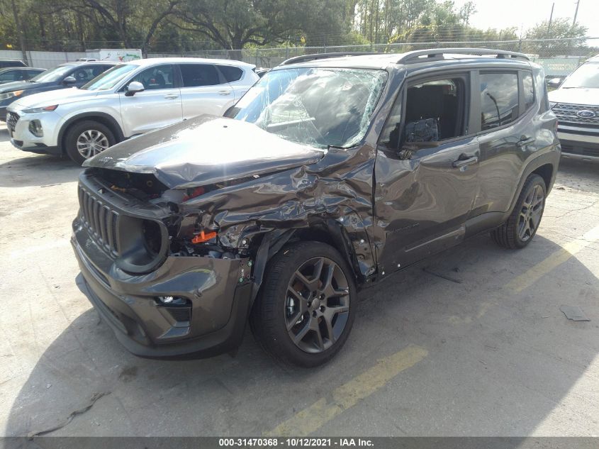 2021 JEEP RENEGADE LATITUDE VIN: ZACNJCBB0MPM68312