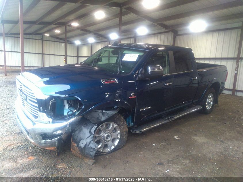 2022 RAM 2500 LARAMIE VIN: 3C6UR5FL5NG202350