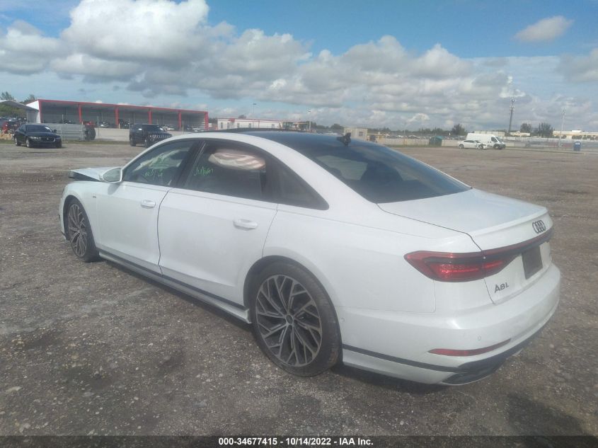 2021 AUDI A8 L VIN: WAU8EAF84MN029935