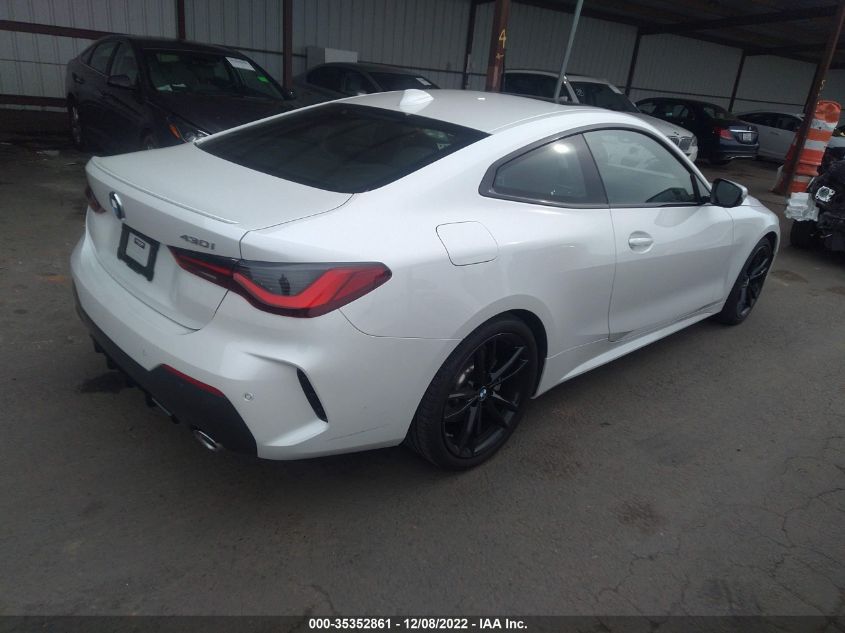 2022 BMW 4 SERIES 430I VIN: WBA53AP06NCJ08926
