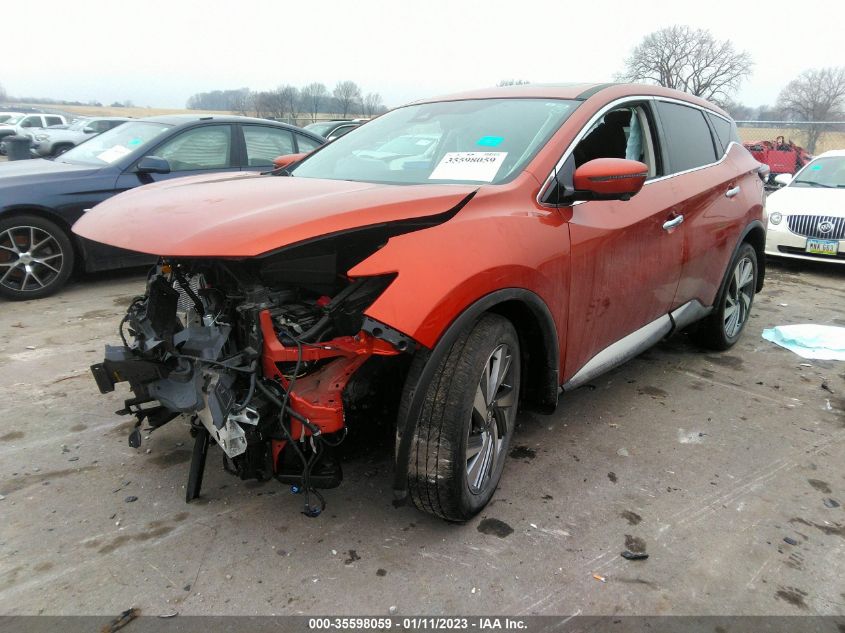 2021 NISSAN MURANO SL VIN: 5N1AZ2CS6MC132490