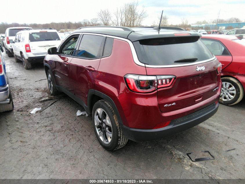 2021 JEEP COMPASS LIMITED VIN: 3C4NJDCBXMT537328