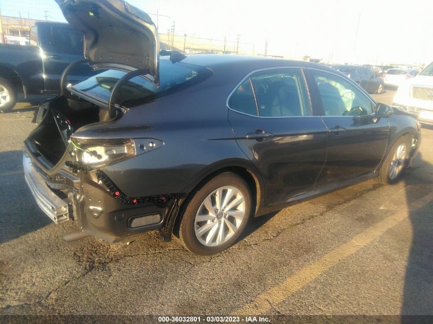 2022 TOYOTA CAMRY LE VIN: 4t1c11ak7nu718981