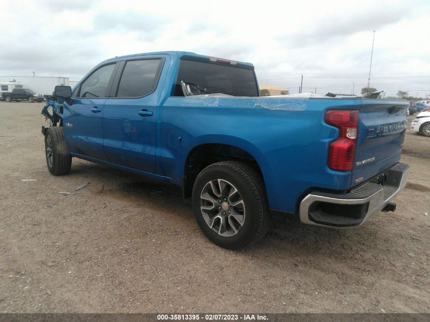 2022 CHEVROLET SILVERADO 1500 LT VIN: 1GCPACED1NZ593380