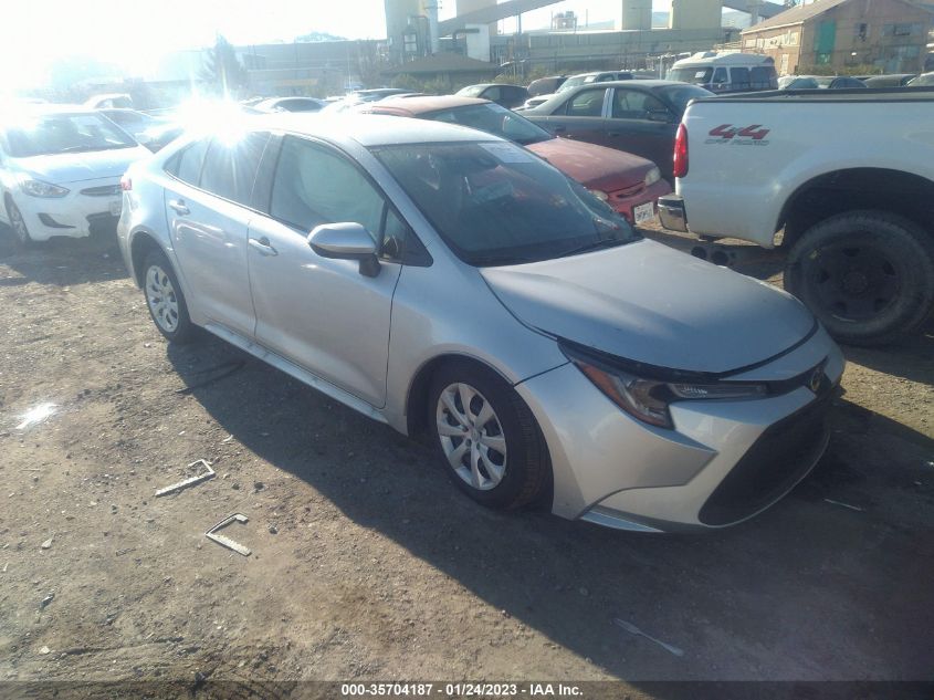 2022 TOYOTA COROLLA LE VIN: JTDEPMAE5N3031317