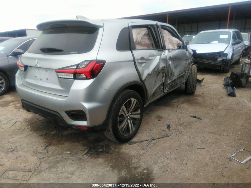 2022 MITSUBISHI OUTLANDER SPORT ES/LE/SE VIN: JA4ARUAU2NU022806