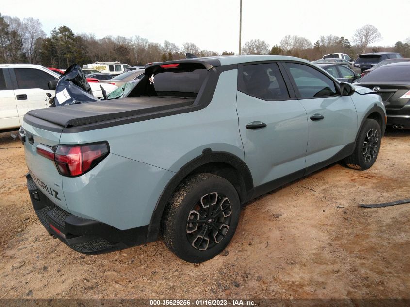 2022 HYUNDAI SANTA CRUZ SEL VIN: 5NTJBDAE5NH027514