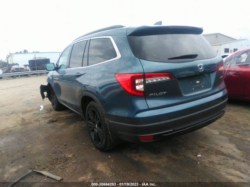 2021 HONDA PILOT SPECIAL EDITION VIN: 5FNYF5H22MB028247