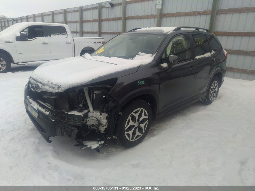2021 SUBARU FORESTER PREMIUM VIN: JF2SKAJC4MH484717