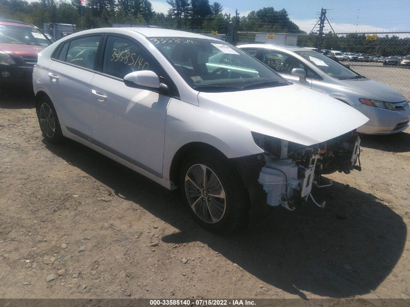 2021 HYUNDAI IONIQ PLUG-IN HYBRID SE VIN: KMHC65LD9MU251200