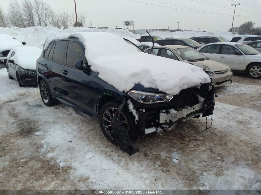 2022 BMW X5 XDRIVE40I VIN: 5UXCR6C07N9K73259
