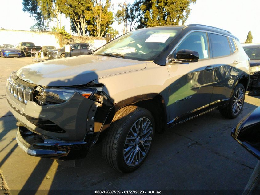 2022 JEEP COMPASS LIMITED VIN: 3C4NJDCB6NT154889
