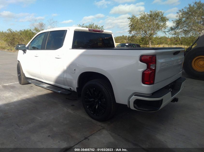 2021 CHEVROLET SILVERADO 1500 RST VIN: 1GCPWDED3MZ390111
