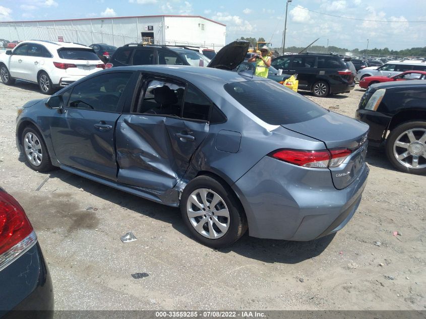 2020 TOYOTA COROLLA LE VIN: JTDEPRAE0LJ060231