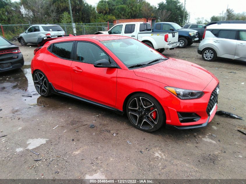 2022 HYUNDAI VELOSTER N VIN: KMHT36AH9NU015104