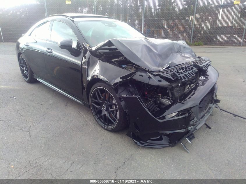 2022 MERCEDES-BENZ CLA AMG CLA 45 VIN: W1K5J5DB6NN291955