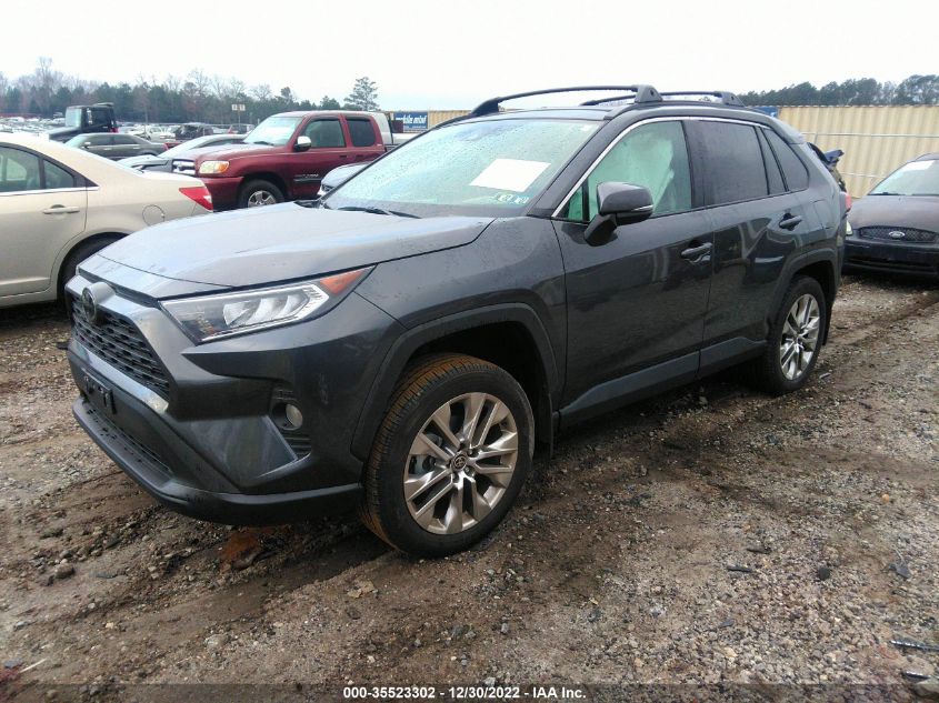 2021 TOYOTA RAV4 XLE PREMIUM VIN: 2T3A1RFV7MC237208