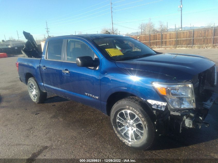 2022 NISSAN TITAN SV VIN: 1N6AA1EC5NN104081