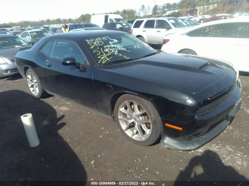 2022 DODGE CHALLENGER GT VIN: 2C3CDZJG4NH117508
