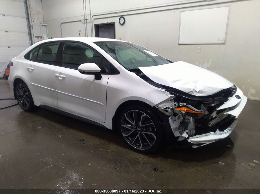 2021 TOYOTA COROLLA SE/NIGHTSHADE/APEX SE VIN: 5YFS4MCE7MP091310