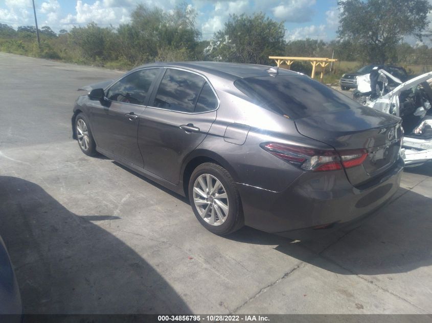 2022 TOYOTA CAMRY LE VIN: 4T1C11AK1NU032337