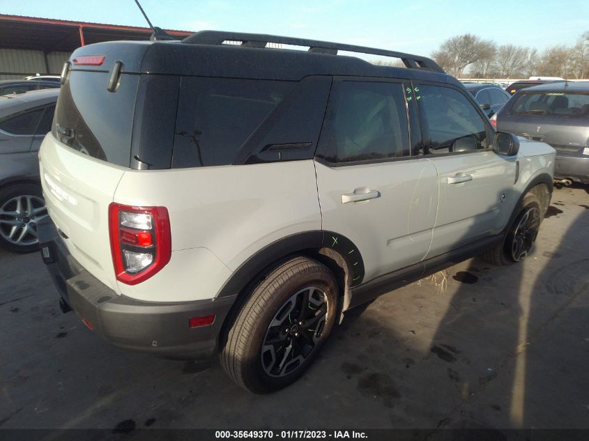 2022 FORD BRONCO SPORT OUTER BANKS VIN: 3FMCR9C60NRD77583