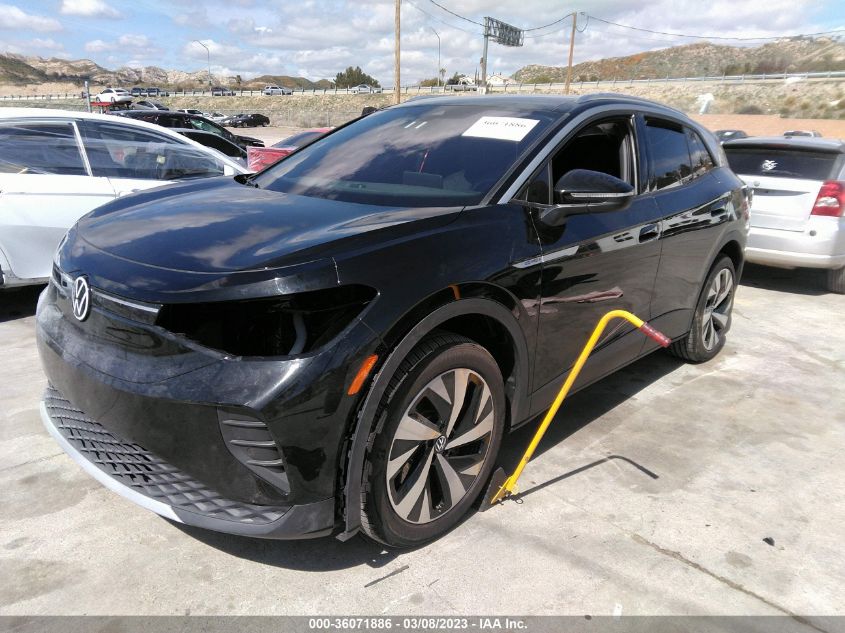 2022 VOLKSWAGEN ID.4 PRO S VIN: WVGUNPE24NP057463