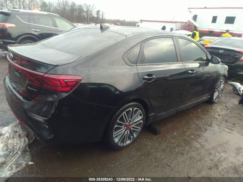 2021 KIA FORTE GT VIN: 3KPF44AC7ME389845