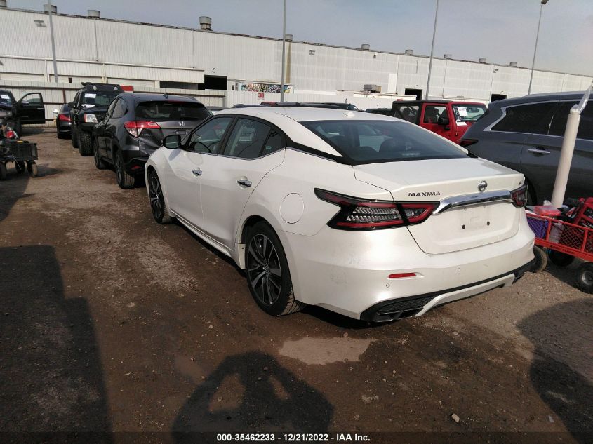 2022 NISSAN MAXIMA SV VIN: 1N4AA6CV8NC504139