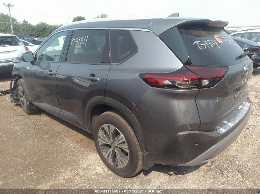 2021 NISSAN ROGUE SV VIN: 5N1AT3BB1MC759798