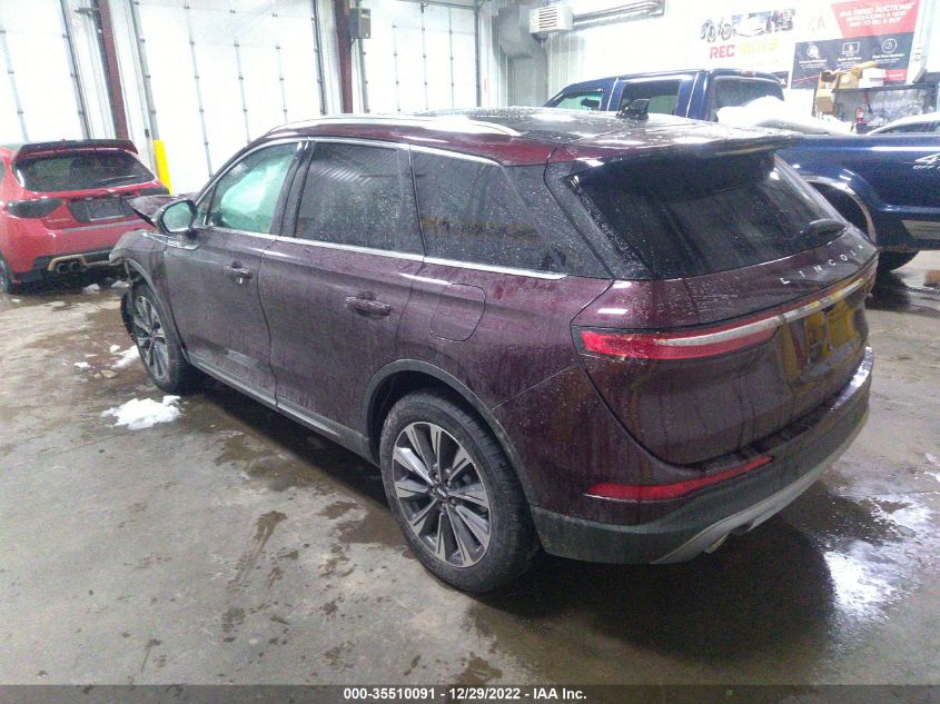 2020 LINCOLN CORSAIR RESERVE VIN: 5LMCJ2D99LUL18588