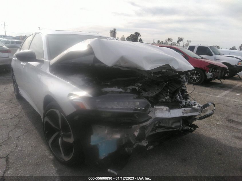 2021 HONDA ACCORD SEDAN SPORT VIN: 1HGCV2F35MA030964