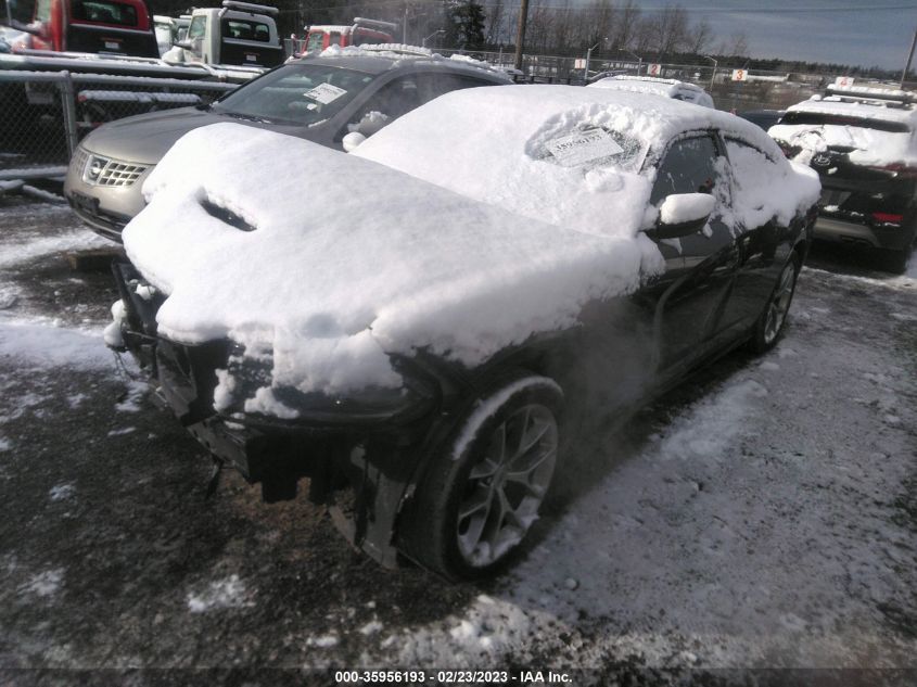2022 DODGE CHARGER GT VIN: 2C3CDXHG3NH149697